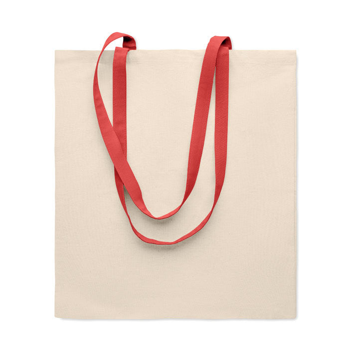 Coloured Handles Cotton Tote