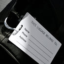 Imprinted Large Luggage Tag