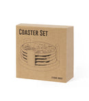 4-piece Slate coaster set