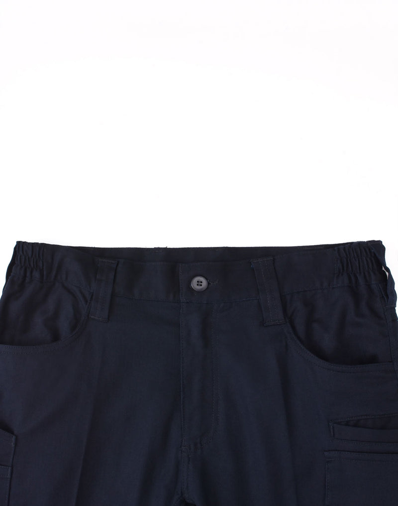 WP27 UNISEX COTTON STRETCH RIP-STOP WORK SHORTS