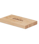 Solar power bank in Bamboo casing