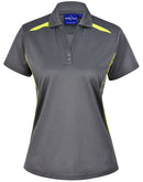 PS94 LADIES SUSTAINABLE POLY/COTTON CONTRAST SS POLO