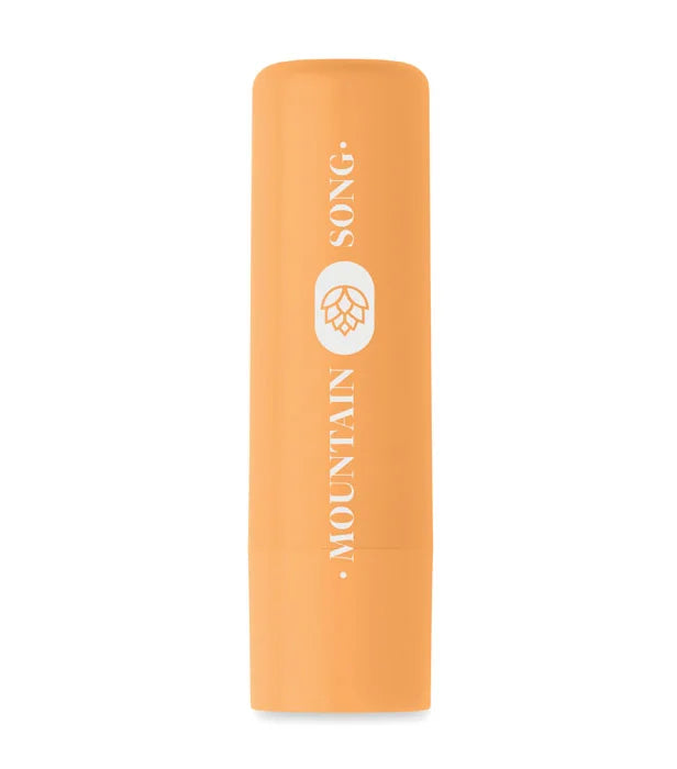 Vegan lip balm in recycled ABS case