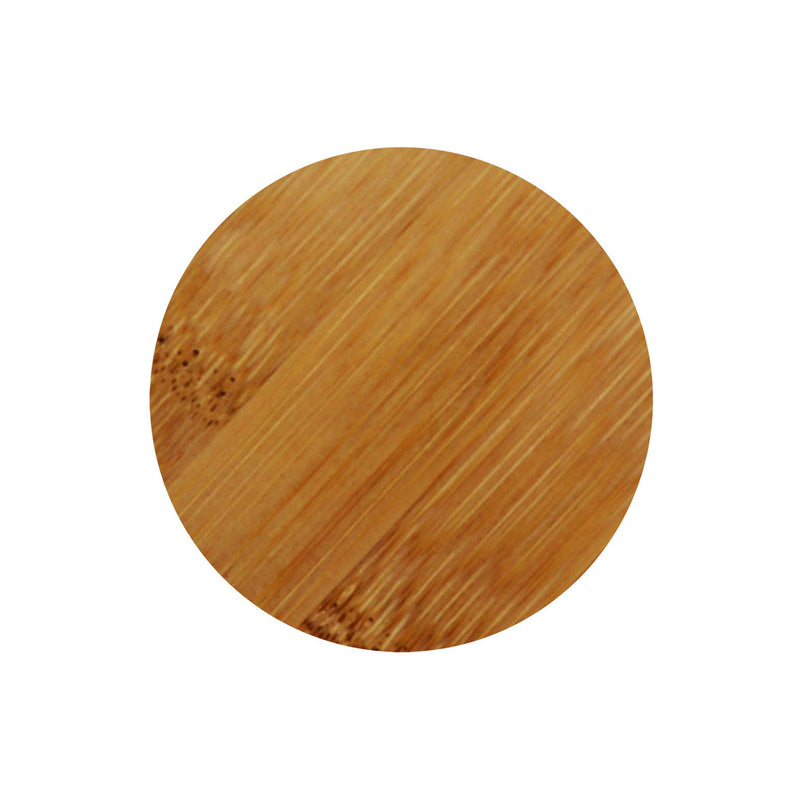 Round Bamboo Bottle Opener