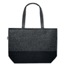 Duo Indico Felt Shopping Bag