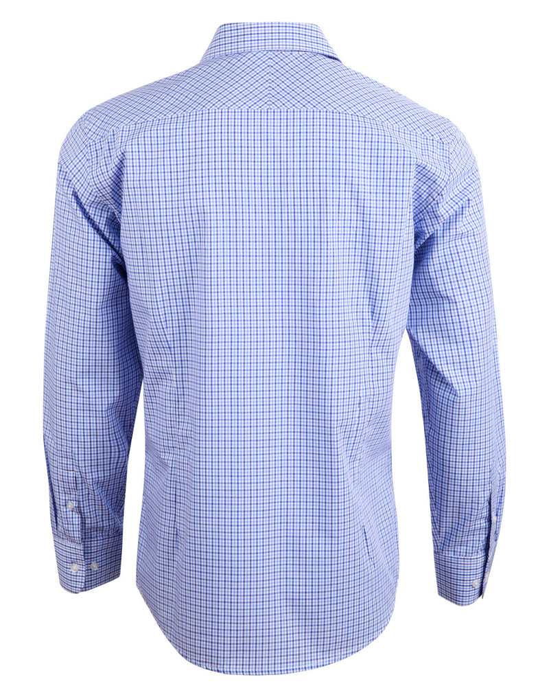 M7320L Men’s Multi-Tone Check Long Sleeve Shirt