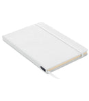 A5 notebook with hard 600D RPET cover