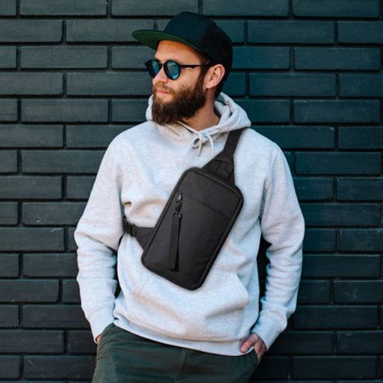 Cross Body Bag in RPET