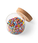 Spice 380ml Glass Jar with Cork Lid