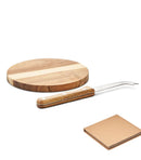 Ostur Small Acacia Cheese Board Set