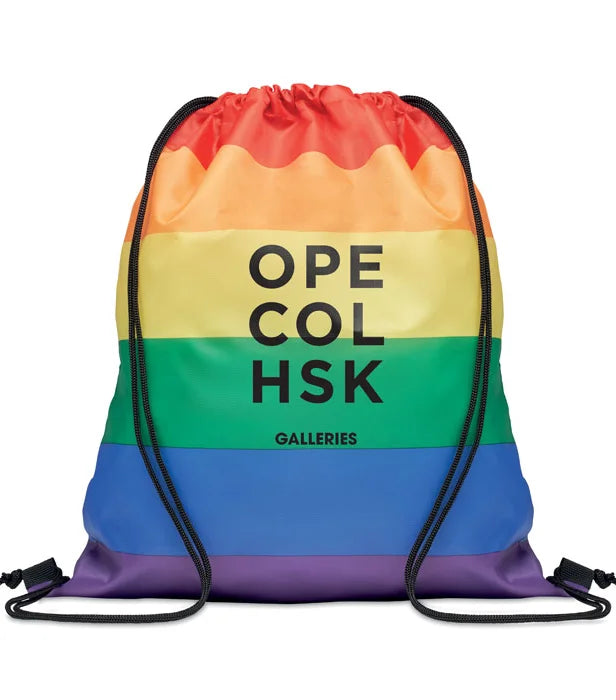 Rainbow Drawstring RPET