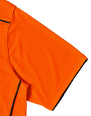 SW79 UNISEX HI-VIS BAMBOO CHARCOAL VENTED SS POLO