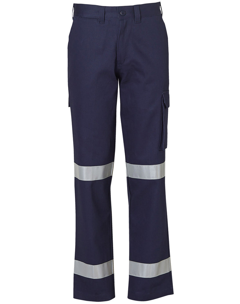 WP15HV LADIES' HEAVY COTTON DRILL CARGO PANTS WITH BIOMOTION 3M TAPES
