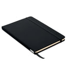 A5 notebook with hard 600D RPET cover