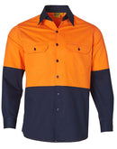 SW58 LONG SLEEVE SAFETY SHIRT