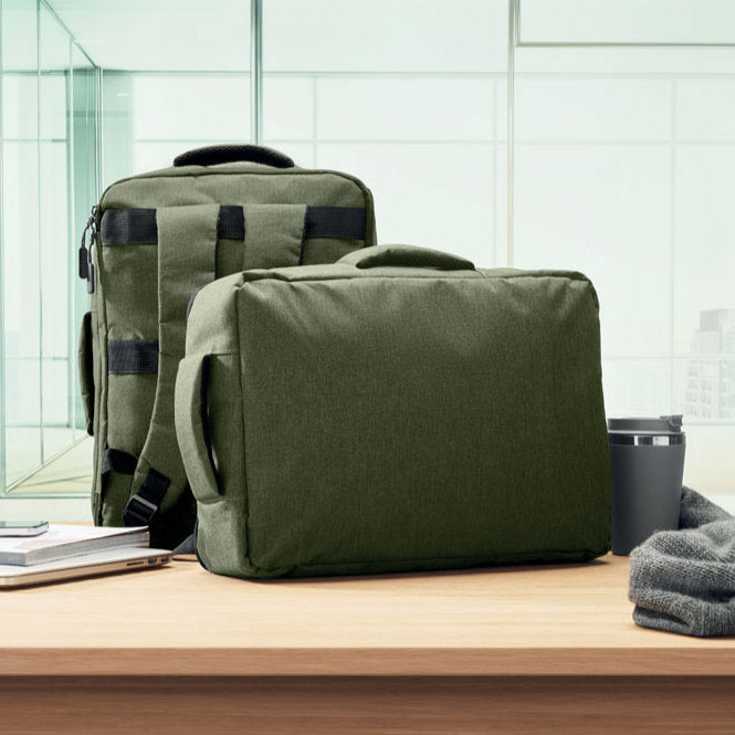 180 degree Slim RPET Laptop Backpack