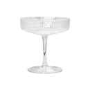 Hazel Ribbed Coupe Glasses