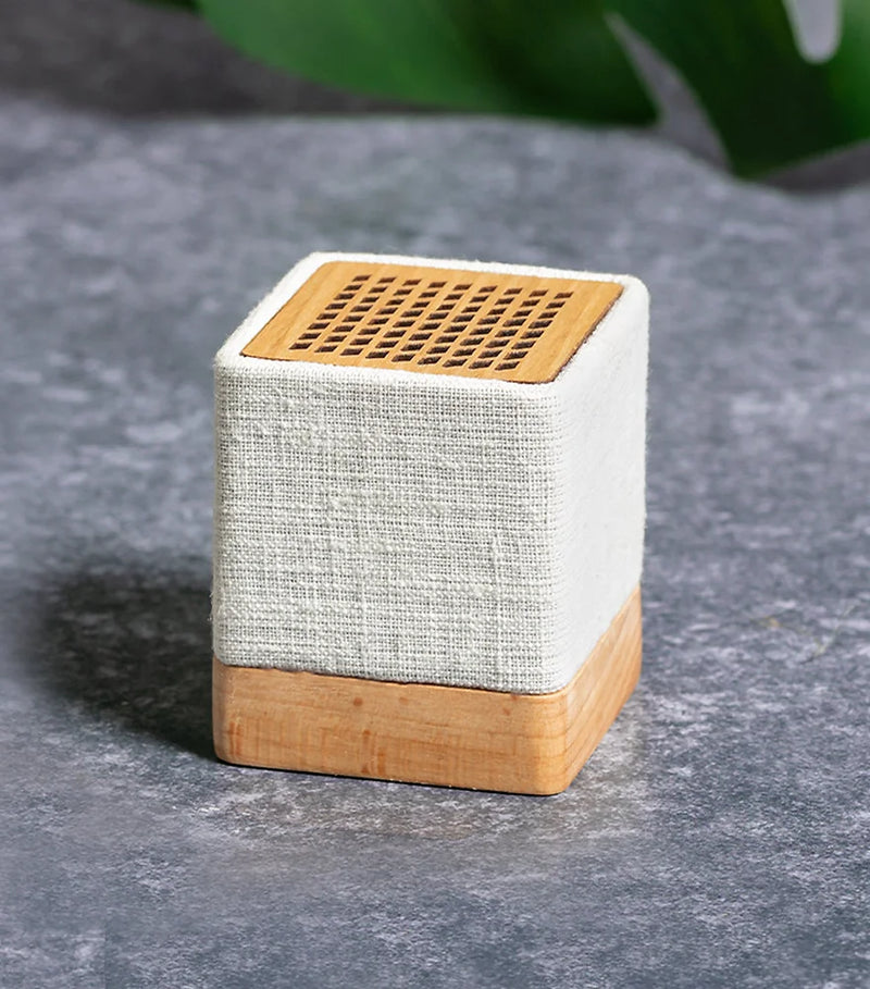 Organic Hemp and Wood Wireless Speaker