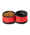 RPET Two Compartment Foldable Pet Bowl