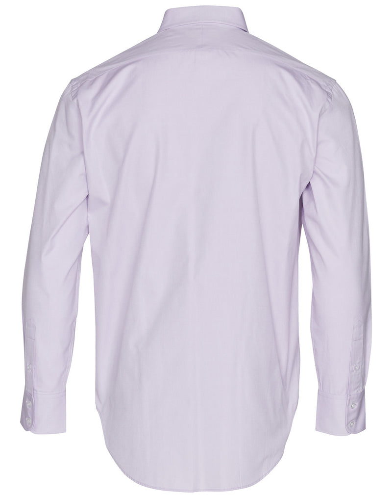 M7040L Men's CVC Oxford Long Sleeve Shirt