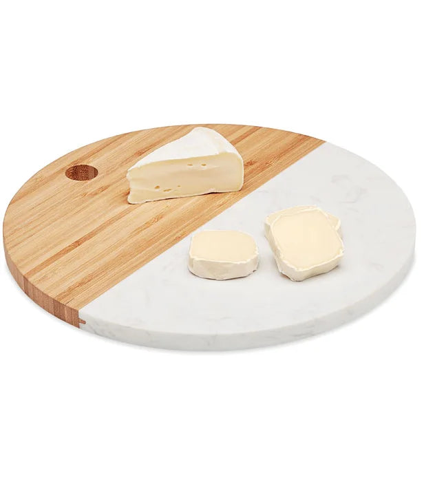 Marble Bamboo Serving Board
