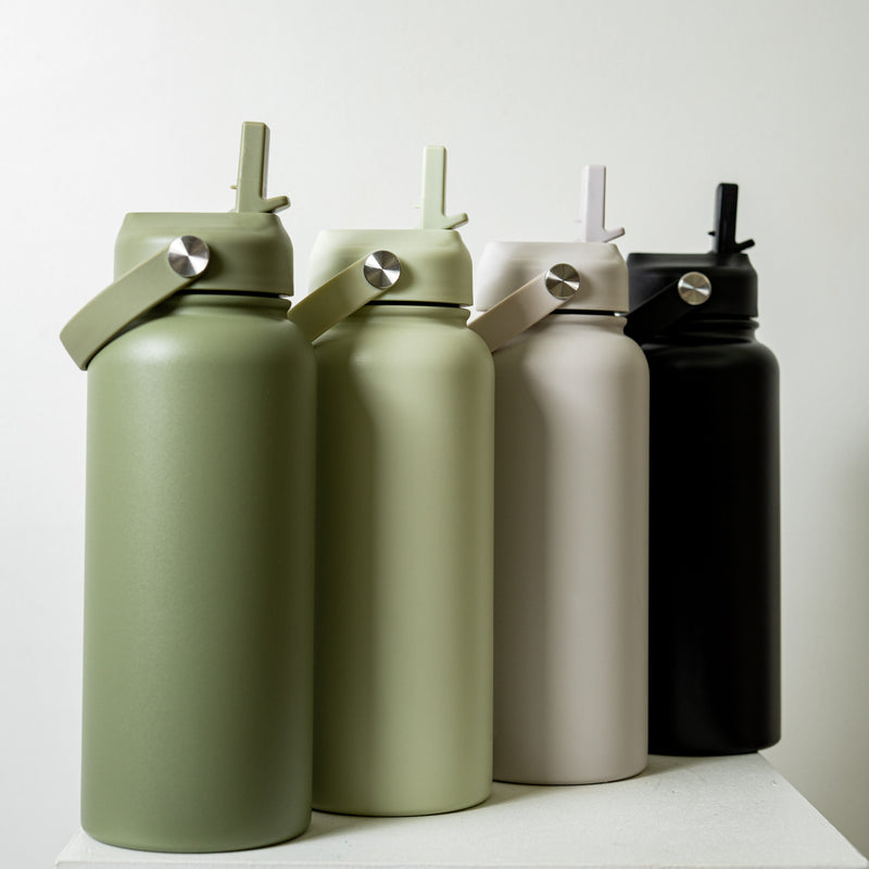 Byron 1L Drink Bottles in 4 colours.