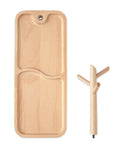 Wooden organizer tray