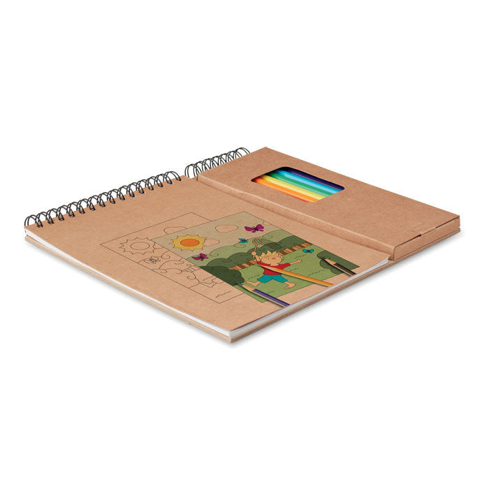 Colouring Set with Notepad