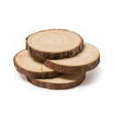 4 Piece Pinewood Coaster Set