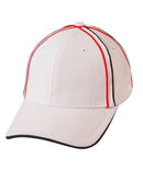 CH76 Tri-Colour Pique Mesh Cap