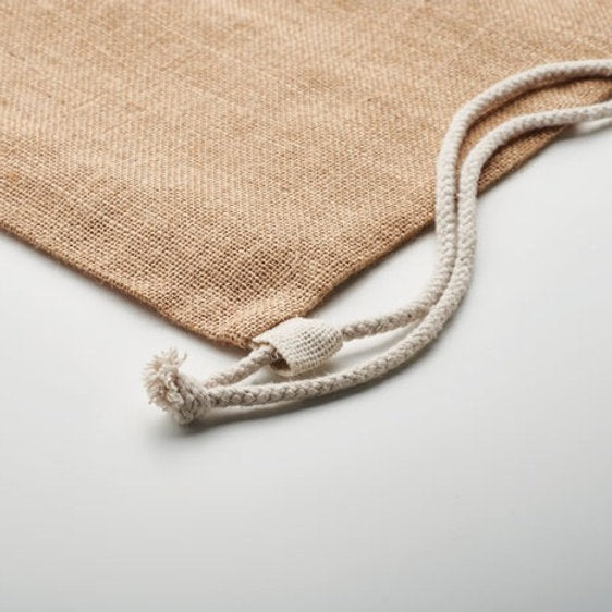 Jute Drawstring Bag