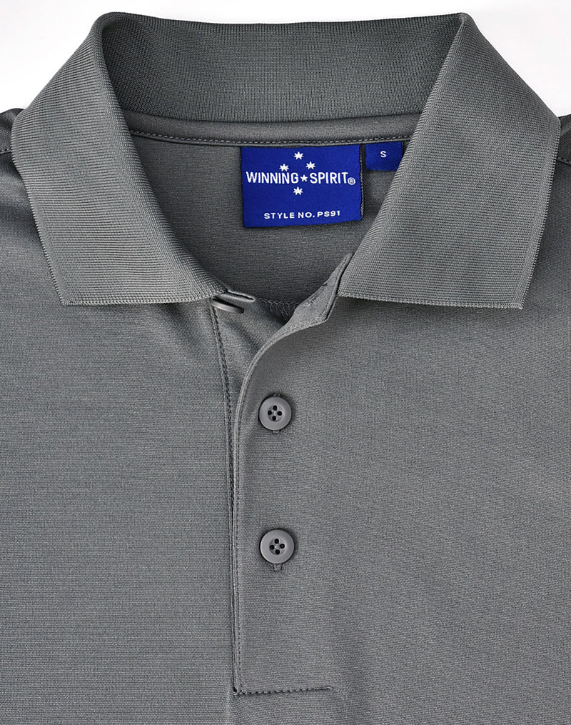 PS91 MENS SUSTAINABLE POLY/COTTON CORPORATE SS POLO