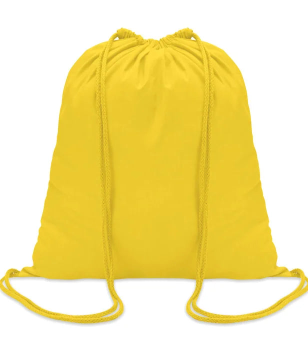 Colored Cotton Drawstring Bag