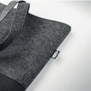 Duo Indico Felt Shopping Bag