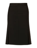 M9473 Women's Wool Blend Strecth Pleated SKirt