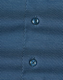 M7400L ASCOT MENS LONG SLEEVE DOT JACQUARD STRETCH SHIRT