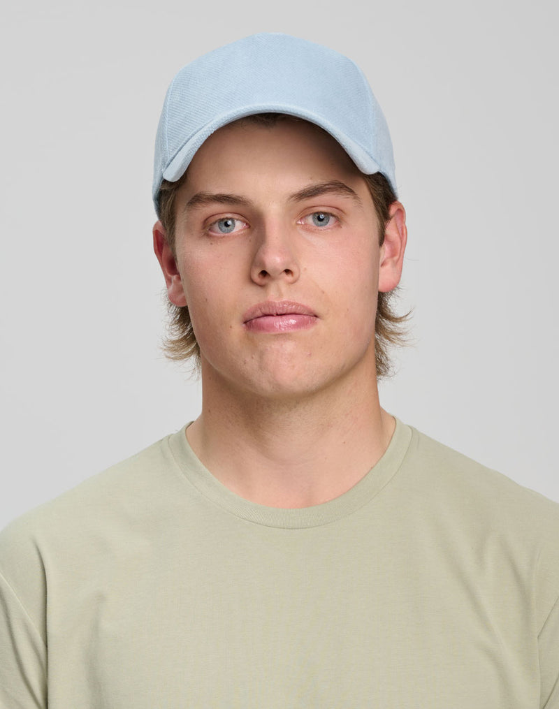 CH52 POLYESTER JACQUARD TEXTURE 5 PANEL CAP