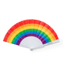 Rainbow RPET Hand Fan