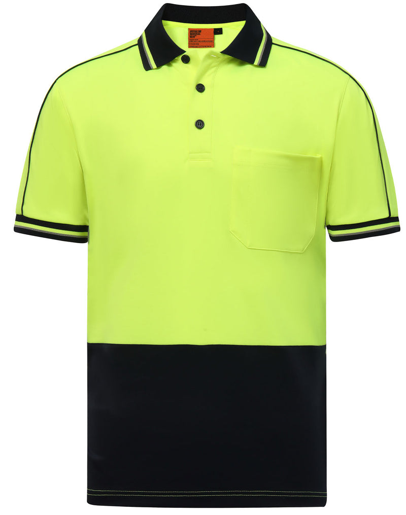 SW89 HI-VIS SUSTAINABLE COOL-BREEZE SAFETY POLO