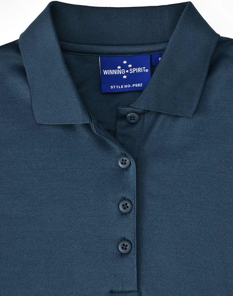 PS92 LADIES SUSTAINABLE POLY/COTTON CORPORATE SS POLO