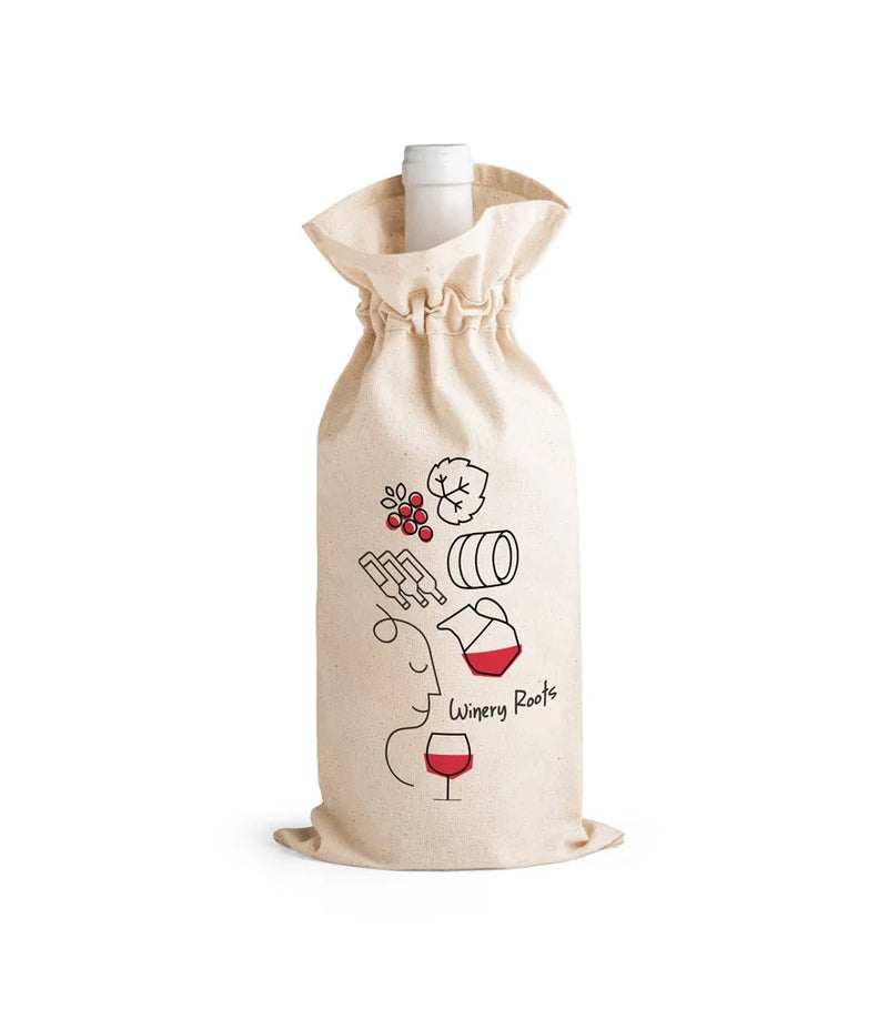 100% Cotton Bottle Bag