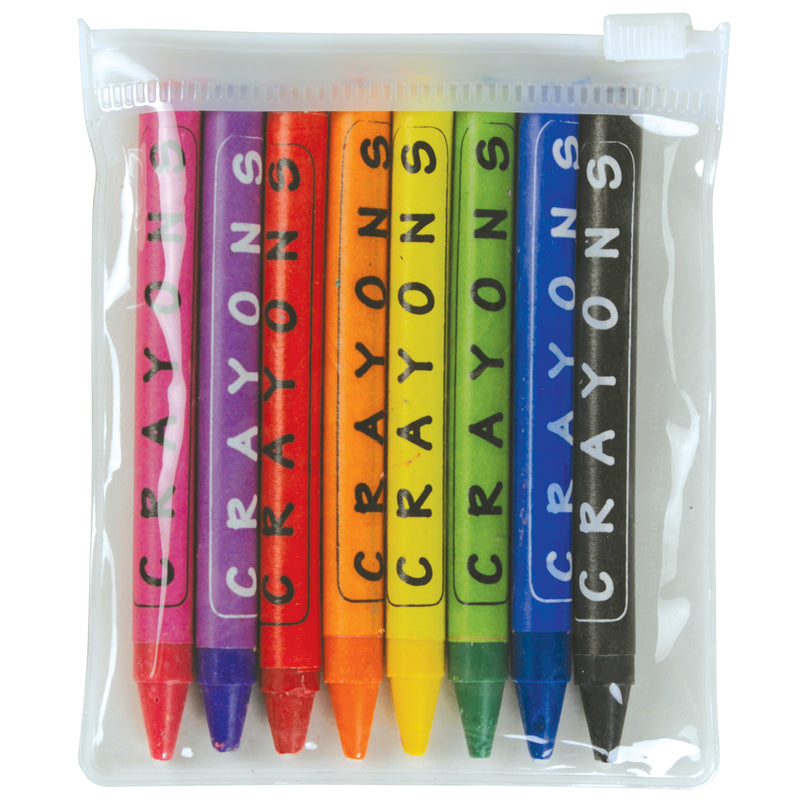 LL198.Louvre Crayons in PVC Zipper Pouch