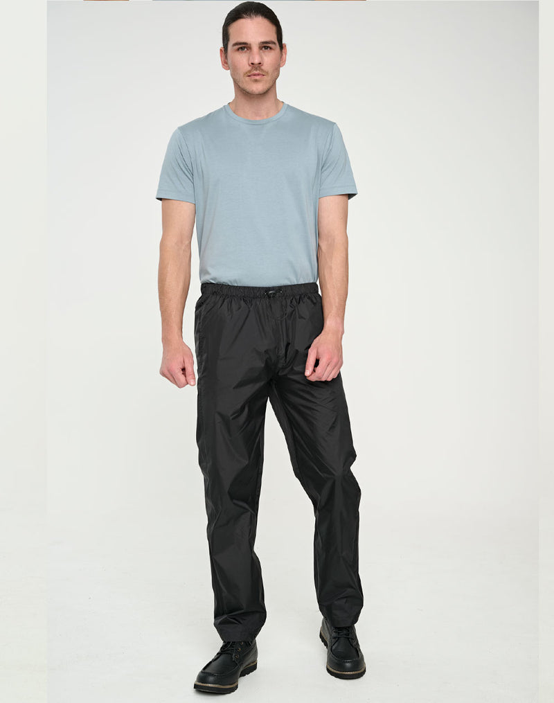 HP02 LIGHT WEIGHT NYLON WATERPROOF RAIN PANTS