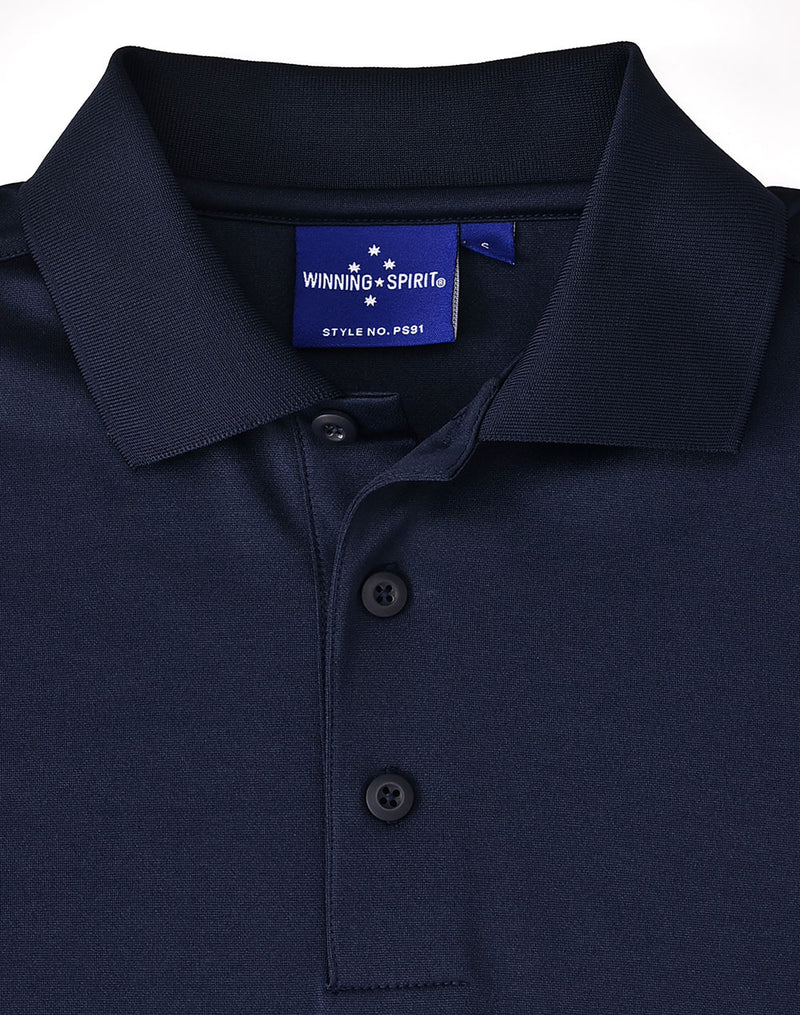 PS91 MENS SUSTAINABLE POLY/COTTON CORPORATE SS POLO