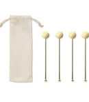 Set of 4 Drink stirrers