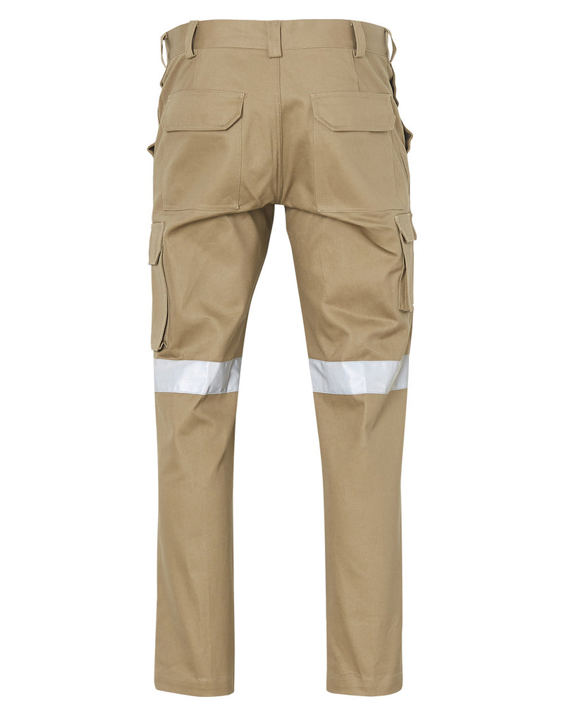 WP08HV PRE-SHRUNK DRILL PANTS WITH 3M TAPES Stout Size