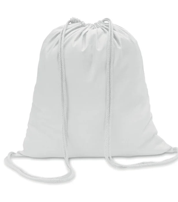 Colored Cotton Drawstring Bag