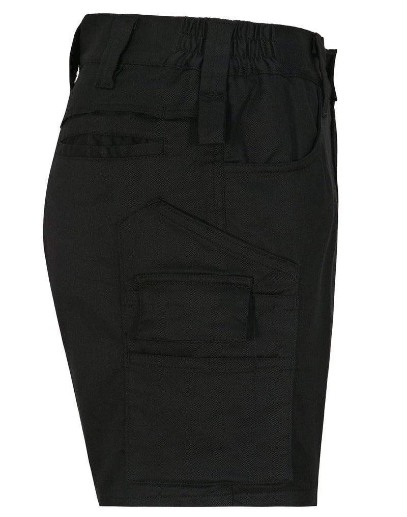 WP27 UNISEX COTTON STRETCH RIP-STOP WORK SHORTS