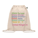 Organic Cotton Drawstring bag