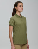 PS72 Ladies Ultrafine Cotton Pique Short Sleeve Polo